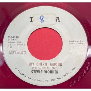 Stevie Wonder My Cherie Amour 45 Soul Promo Tamla Red Vinyl 54180